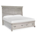  Magnussen Bronwyn B4436-64B Complete King Panel Storage Bed IMAGE 1