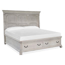 Magnussen Bronwyn B4436-54B Complete Queen Panel Storage Bed IMAGE 1