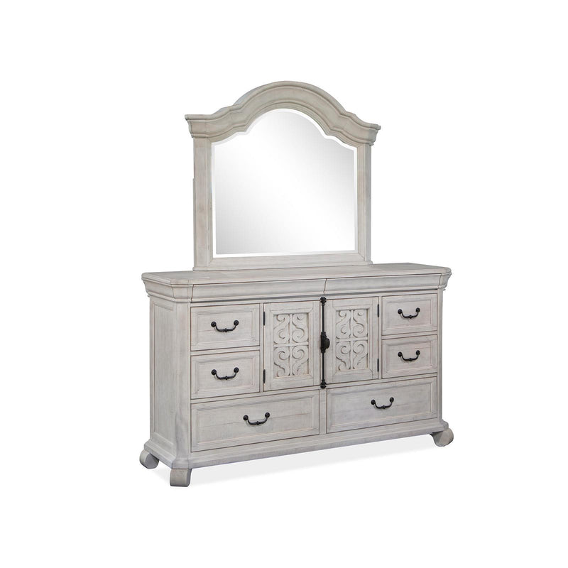 Magnussen Bronwyn B4436-45 Shaped Mirror IMAGE 1