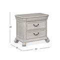  Magnussen Bronwyn B4436-01 Drawer Nightstand (no touch lighting control) IMAGE 3