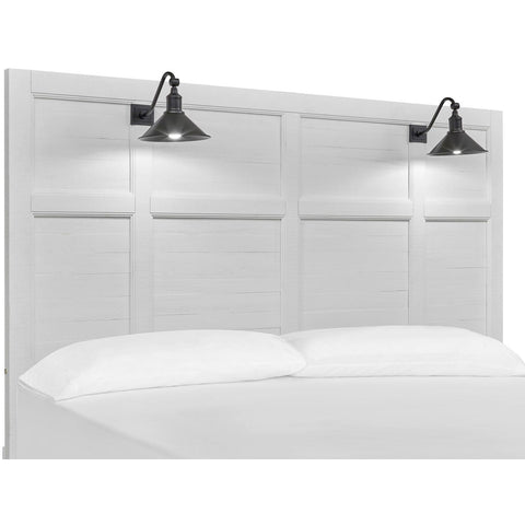  Magnussen Heron Cove B4400-69B Complete King Lamp Panel Storage Bed IMAGE 8