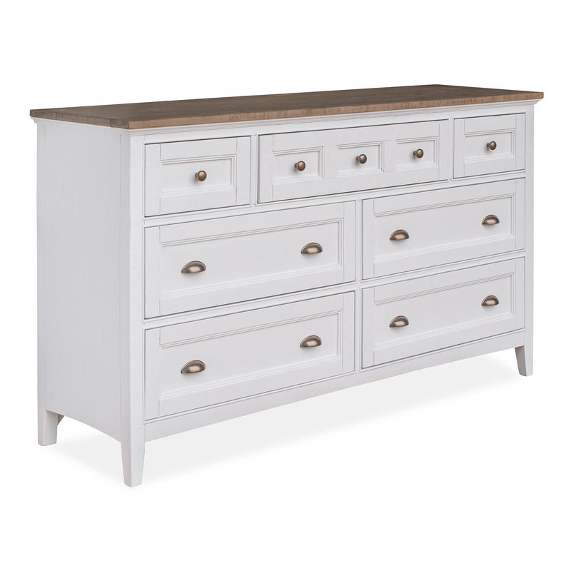 Magnussen Heron Cove B4400-20TT Two Tone Drawer Dresser IMAGE 1
