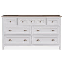 Magnussen Heron Cove B4400-20TT Two Tone Drawer Dresser IMAGE 2