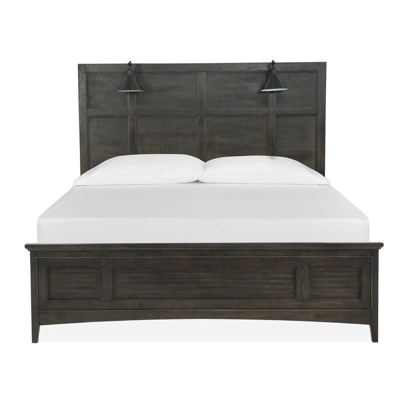 Magnussen Westley Falls B4399-79 California King Lamp Panel Bed with Regular Rails IMAGE 2
