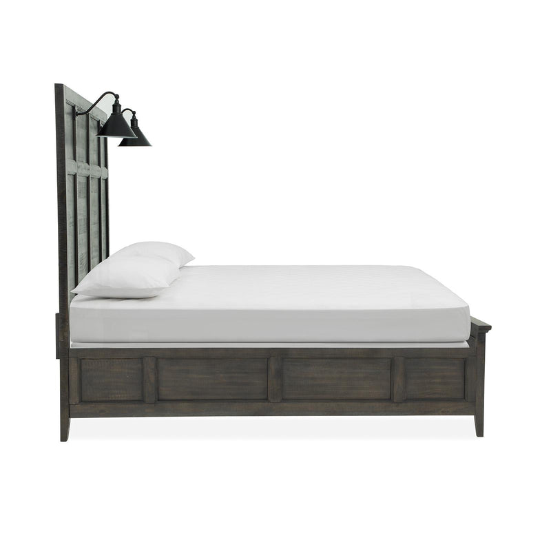 Magnussen Westley Falls B4399-79 California King Lamp Panel Bed with Regular Rails IMAGE 3