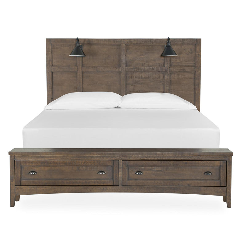 Magnussen Bay Creek B4398-79B California King Lamp Panel Storage Bed IMAGE 3