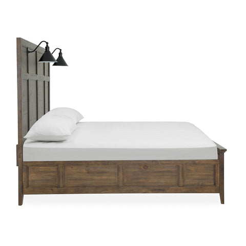  Magnussen Bay Creek B4398-69 King Lamp Panel Bed with Regular Rails IMAGE 3