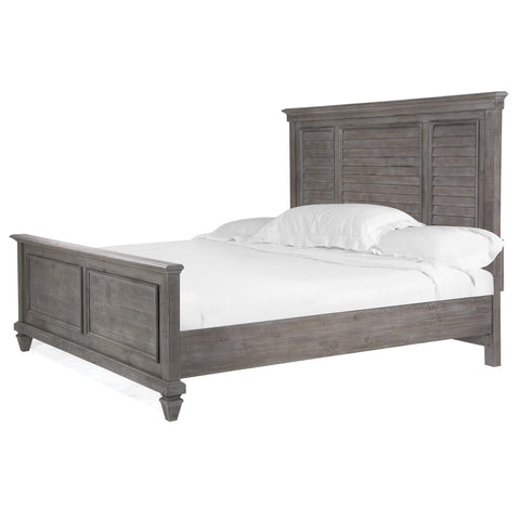  Magnussen Lancaster B4352-75 California King Shutter Panel Bed IMAGE 1