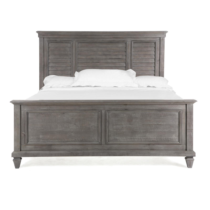 Magnussen Lancaster B4352-75 California King Shutter Panel Bed IMAGE 2