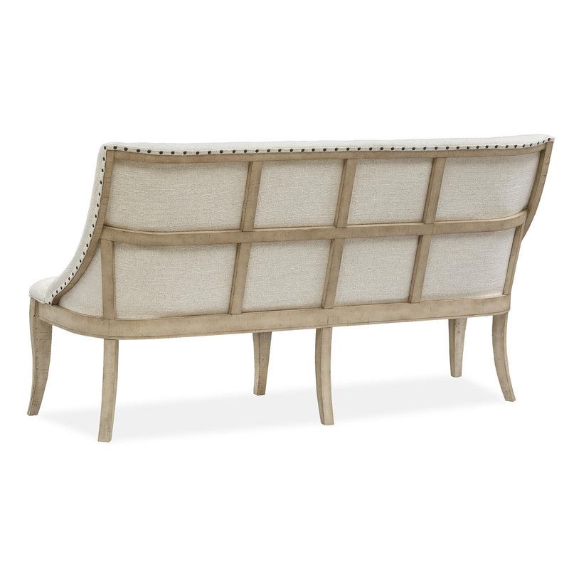 Magnussen Harlow D5491-78 Dining Bench with Upholstered Seat Back IMAGE 4