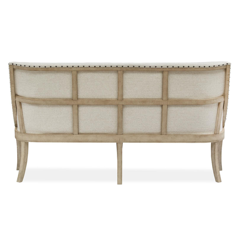Magnussen Harlow D5491-78 Dining Bench with Upholstered Seat Back IMAGE 5
