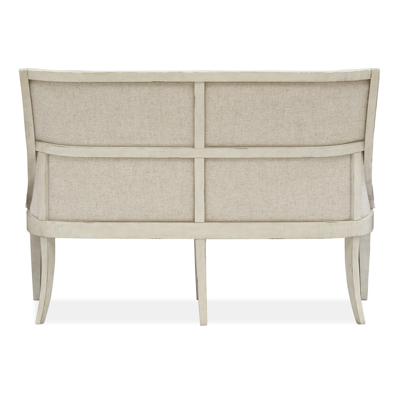 Magnussen Newport D5430-78 Bench with Upholstered Seat Back IMAGE 5