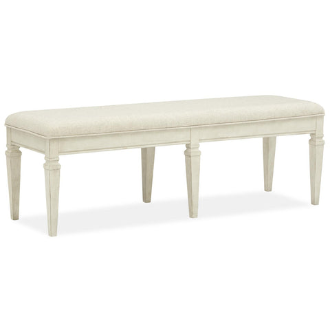  Magnussen Newport D5430-68 Bench with Upholstered Seat IMAGE 1