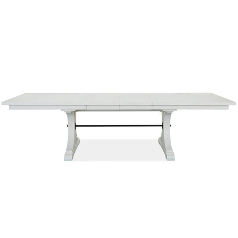 Magnussen Harper Springs D5321-21 Trestle Dining Table IMAGE 4