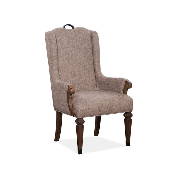 Magnussen Durango D5133-76 Upholstered Host Arm Chair IMAGE 1
