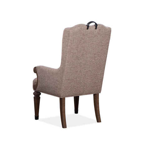  Magnussen Durango D5133-76 Upholstered Host Arm Chair IMAGE 4