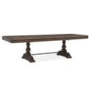 Magnussen Durango D5133-21 Trestle Dining Table IMAGE 2