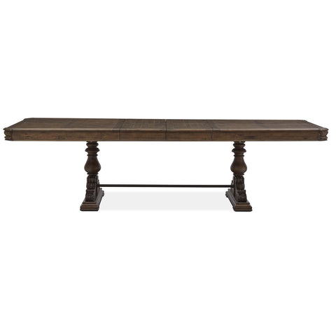  Magnussen Durango D5133-21 Trestle Dining Table IMAGE 4