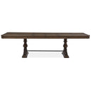 Magnussen Durango D5133-21 Trestle Dining Table IMAGE 4