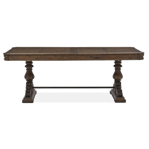 Magnussen Durango D5133-21 Trestle Dining Table IMAGE 5