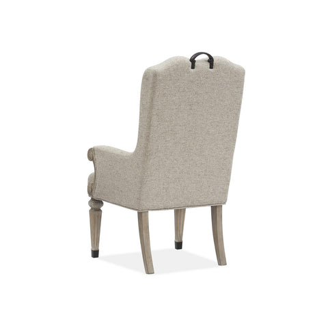  Magnussen Marisol D5132-76 Upholstered Host Arm Chair IMAGE 5
