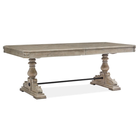  Magnussen Marisol D5132-21 Trestle Dining Table IMAGE 1