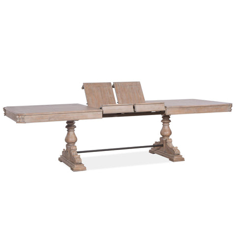  Magnussen Marisol D5132-21 Trestle Dining Table IMAGE 2
