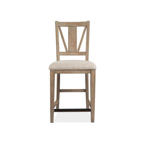  Magnussen Paxton Place D4805-82 Counter Chair with Upholstered Seat IMAGE 2