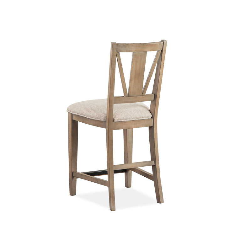 Magnussen Paxton Place D4805-82 Counter Chair with Upholstered Seat IMAGE 4