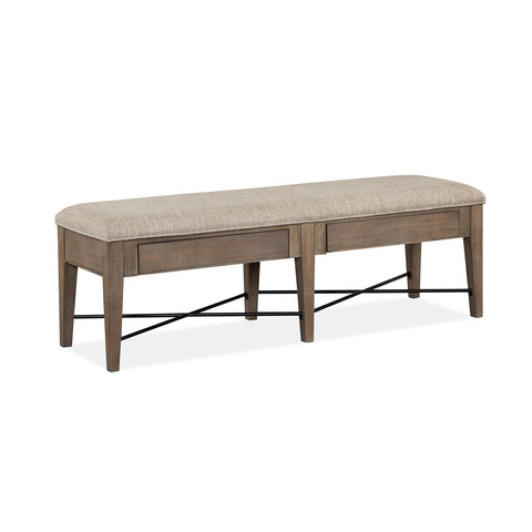  Magnussen Paxton Place D4805-68 Bench with Upholstered Seat IMAGE 1