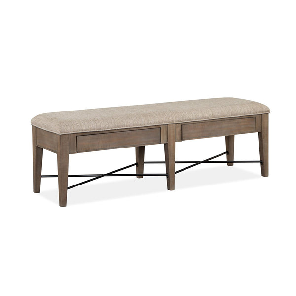 Magnussen Paxton Place D4805-68 Bench with Upholstered Seat IMAGE 1