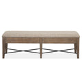  Magnussen Paxton Place D4805-68 Bench with Upholstered Seat IMAGE 6