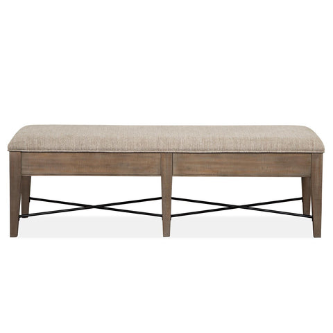  Magnussen Paxton Place D4805-68 Bench with Upholstered Seat IMAGE 6