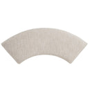 Magnussen Paxton Place D4805-67 Curved Bench with Upholstered Seat IMAGE 4