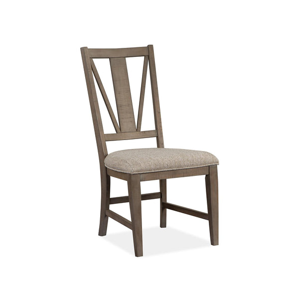 Magnussen Paxton Place D4805-62 Dining Side Chair with Upholstered Seat IMAGE 1