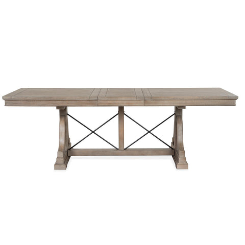  Magnussen Paxton Place D4805-25 Trestle Dining Table IMAGE 4
