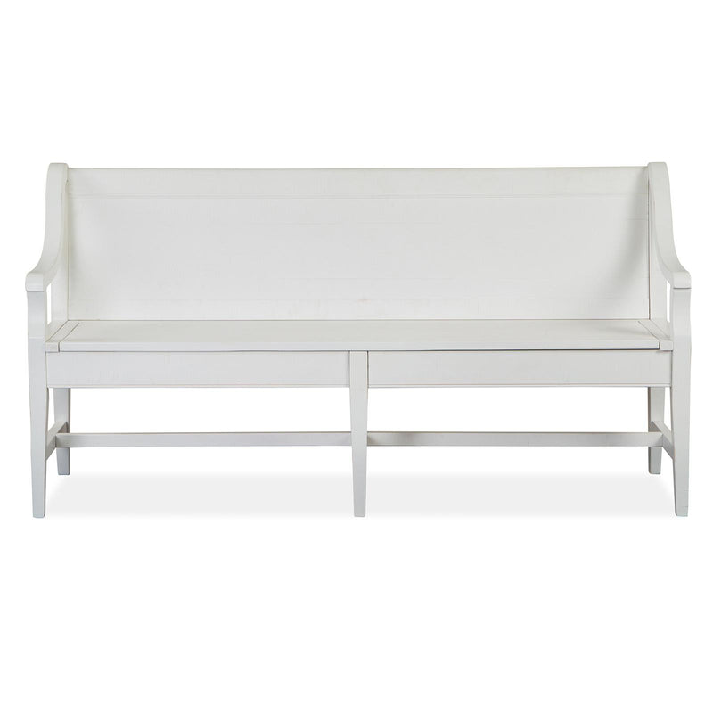 Magnussen Heron Cove D4400-79 Bench with Back IMAGE 2