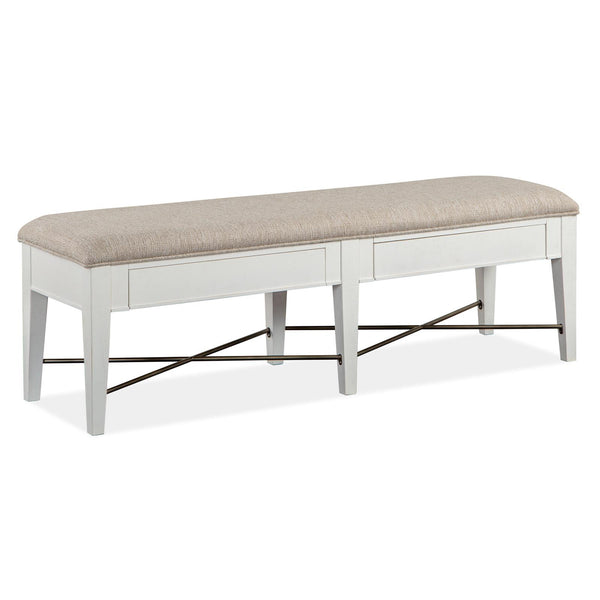 Magnussen Heron Cove D4400-68 Bench with Upholstered Seat IMAGE 1