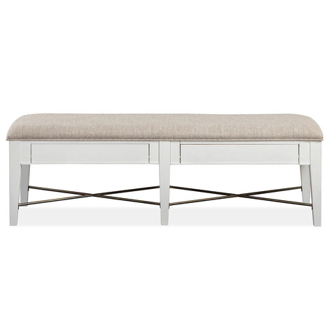  Magnussen Heron Cove D4400-68 Bench with Upholstered Seat IMAGE 3
