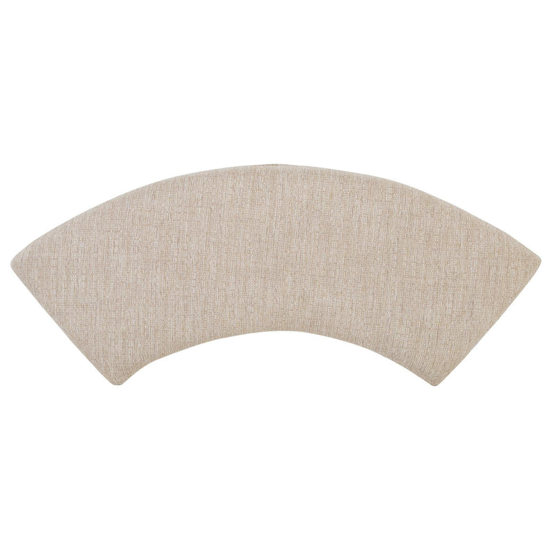 Magnussen Heron Cove D4400-67 Curved Bench with Upholstered Seat IMAGE 3