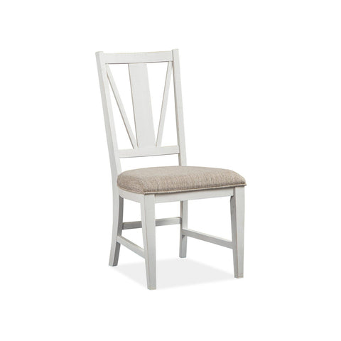  Magnussen Heron Cove D4400-62 Dining Side Chair with Upholstered Seat IMAGE 1