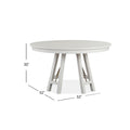  Magnussen Heron Cove D4400-27 52" Round Dining Table IMAGE 3