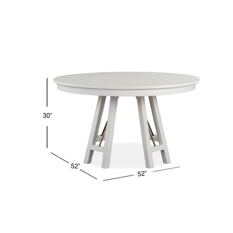  Magnussen Heron Cove D4400-27 52" Round Dining Table IMAGE 3