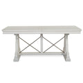  Magnussen Heron Cove D4400-25 Trestle Dining Table IMAGE 4
