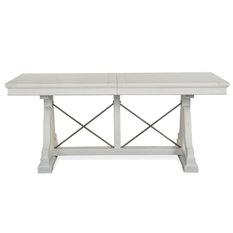  Magnussen Heron Cove D4400-25 Trestle Dining Table IMAGE 4
