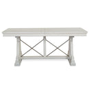 Magnussen Heron Cove D4400-25 Trestle Dining Table IMAGE 4