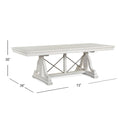  Magnussen Heron Cove D4400-25 Trestle Dining Table IMAGE 6