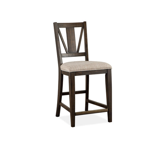  Magnussen Westley Falls D4399-82 Counter Chair with Upholstered Seat IMAGE 1