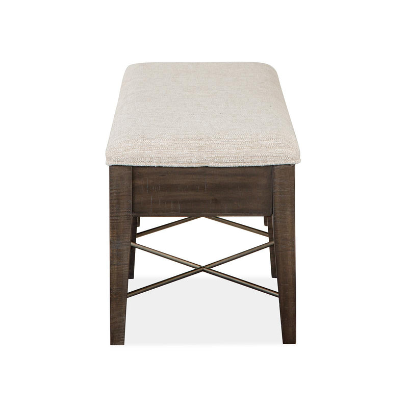 Magnussen Westley Falls D4399-68 Bench with Upholstered Seat IMAGE 4