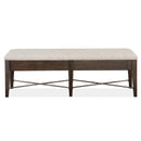 Magnussen Westley Falls D4399-68 Bench with Upholstered Seat IMAGE 5